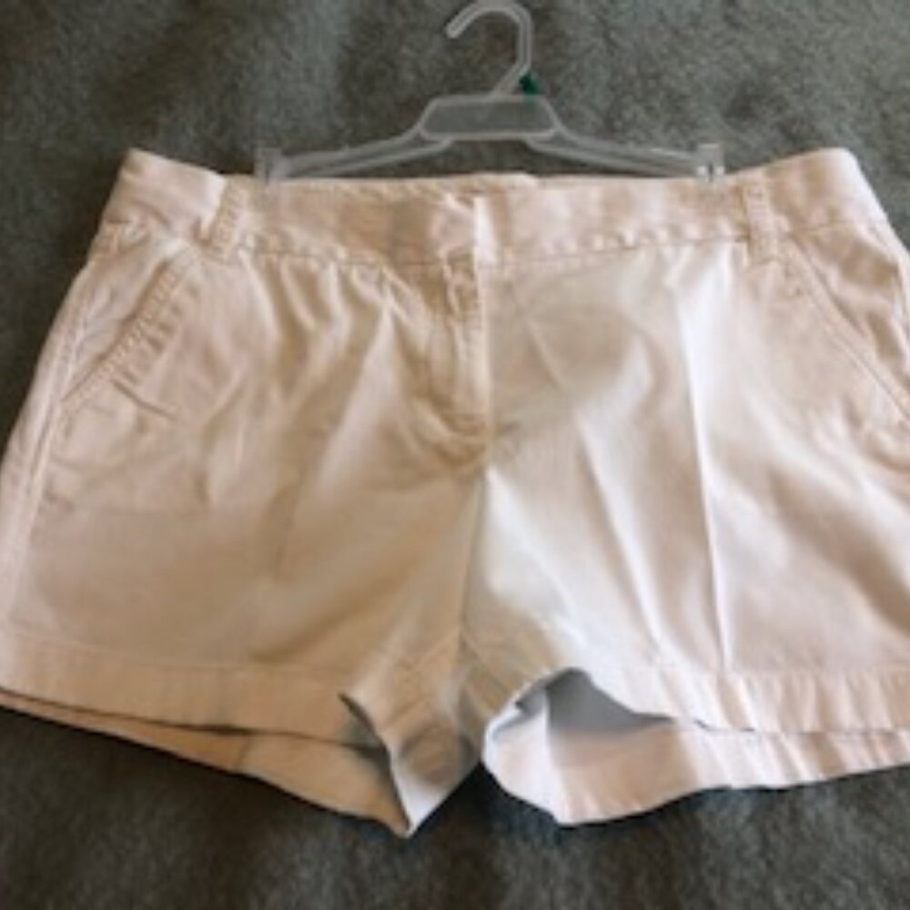 Shorts, J. Crew, Size 14 White Shorts